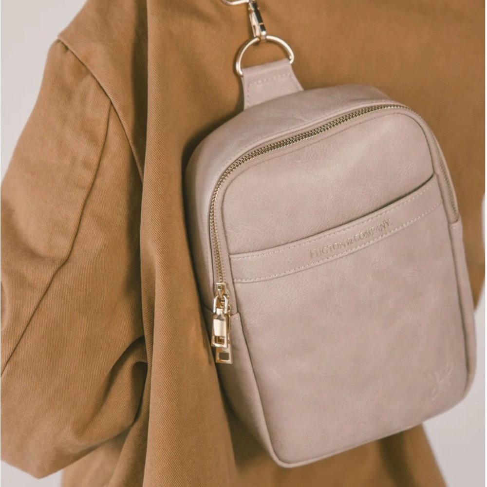 The Mini Mae Diaper Bag in MAUVE - NWT